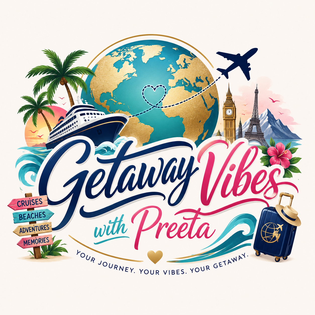 Getaway Vibes with Preeta logo